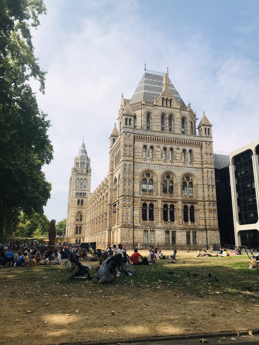 Day out with littlest and biggest Stuart at the Natural History Museum