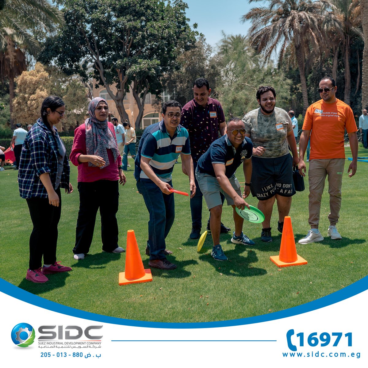 OrascomIPEgypt's tweet photo. This is how we do it at SIDC: One Team, One Mindset, One Goal!
!بإتحادنا و روح الفريق، هدفنا دائماً واحد https://t.co/sIYQw12sRc