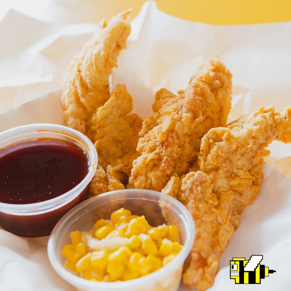 bumblebeeskbbq's tweet photo. We got our JUMBO Kor-ispy Tenders perfect for dipping in our delicious sauce and even better try dipping it with our cheese corn 🤤

#bumblebees #kbbq #korispytenders #utah #provo #westvalley #midvale https://t.co/LzTqps7Ozn