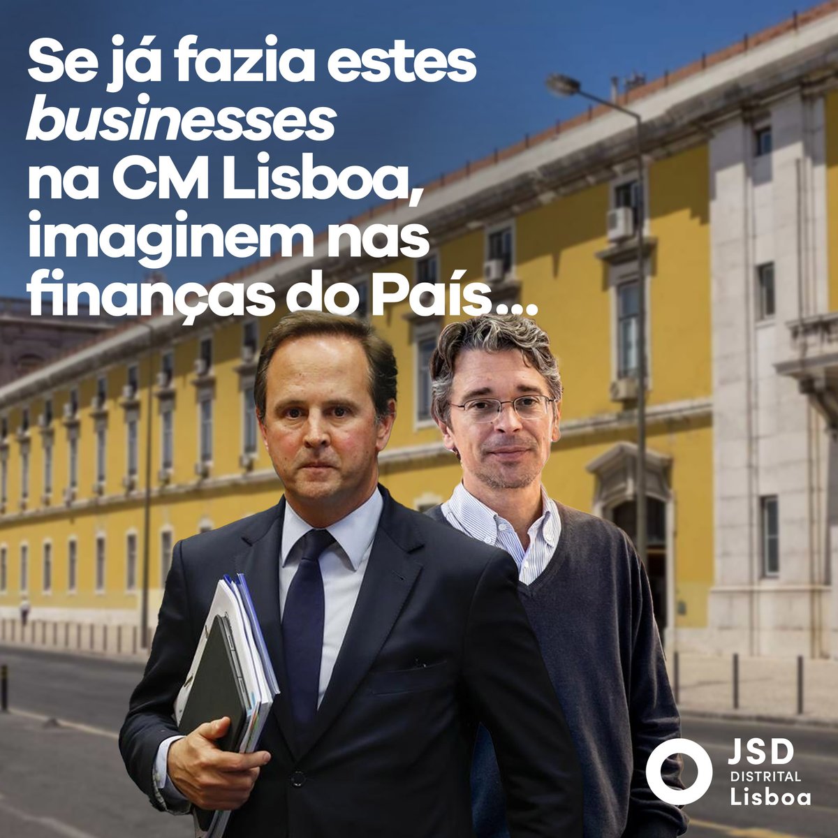 ❗Enquanto António Costa considera o "assunto morto e enterrado", esta contratação é mais uma artimanha na teia de favores.

Como nos dados enviados à Embaixada da Rússia, não nos surpreende, mas agora pelas Finanças do nosso país, exige-se uma ainda maior fiscalização.