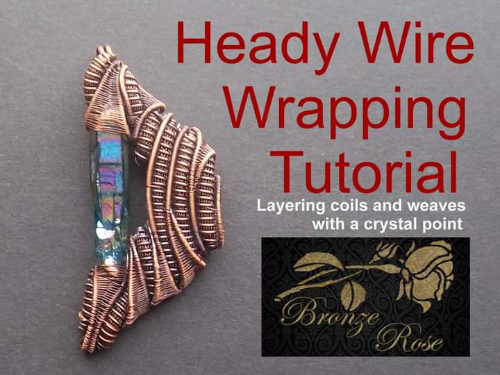 BronzeRose33's tweet photo. https://t.co/sOGWTNrObO New heady wire wrapping tutorial available for viewing on YouTube
#jewellerymaking #wirewrapping #wireweaving #YouTube #headywirewrapping https://t.co/asLm5hamQS