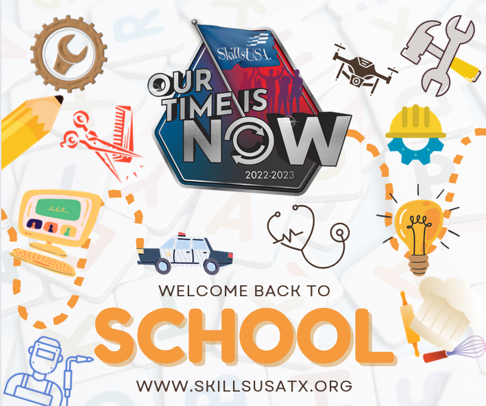 SkillsUSATX's tweet photo. Welcome Back! We are excited to start a new year! https://t.co/Mu0o5OmGdG