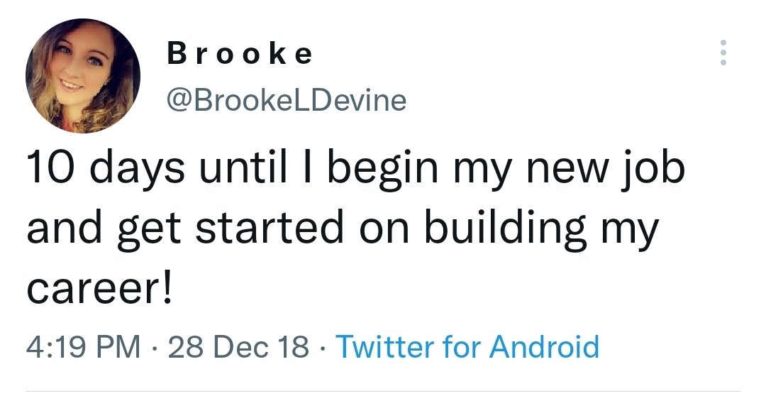 BrookeLDevine's tweet photo. 2018 me would be so proud of what we've accomplished so far. 🙌🏼 https://t.co/S9IWbni8RL