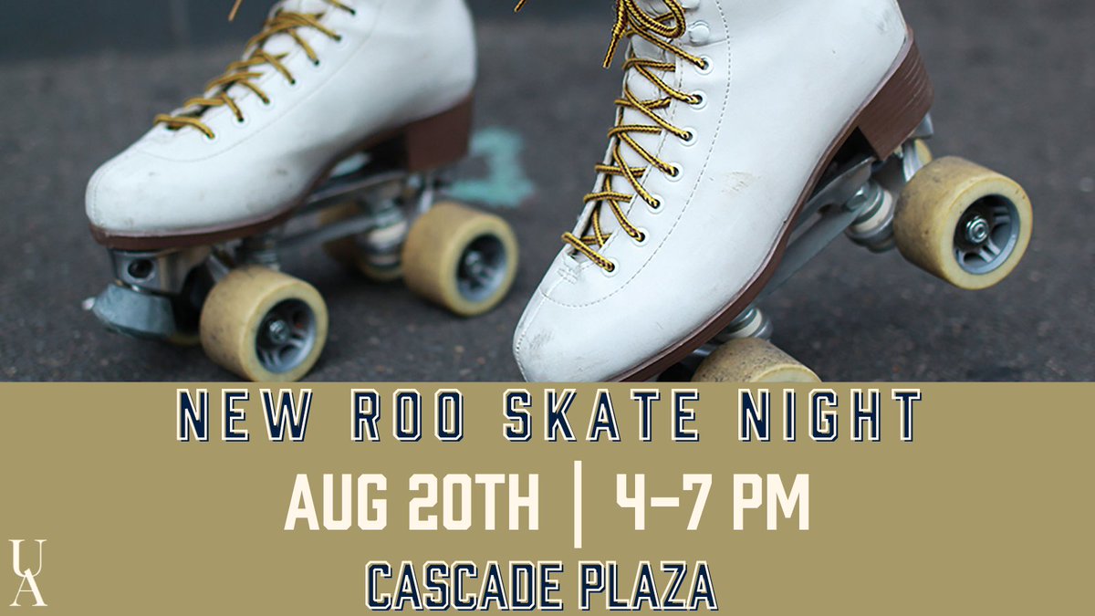 ❗NEW ROOS❗ Join Downtown Akron Partnership skating on August 20th in Cascade Plaza! 👇👀