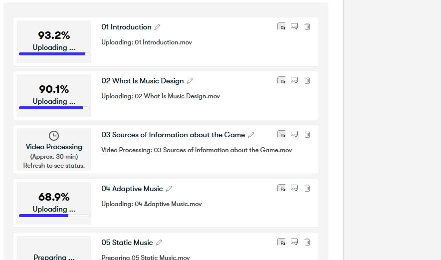 Uploading my first course on Skillshare :-) #gameaudio #musicdesign