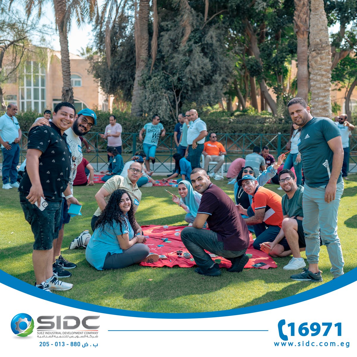 This is how we do it at SIDC: One Team, One Mindset, One Goal!
!بإتحادنا و روح الفريق، هدفنا دائماً واحد