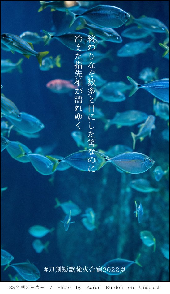 po_potato_maru's tweet photo. お題:終
#刀剣短歌強火合宿2022夏 https://t.co/4wf3eUQyR9