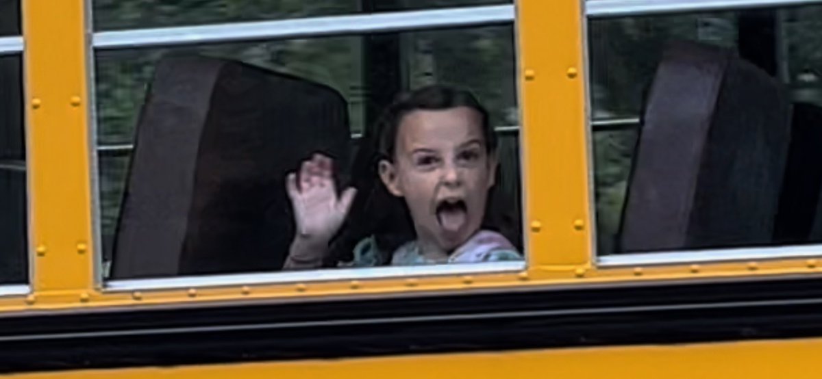 TigerSupt's tweet photo. Caroline is ALL IN for school to start and see @lm1693 Mrs. Little! You have to love our kids!! Go Tigers! #beLOVEland https://t.co/eovVzRruiZ