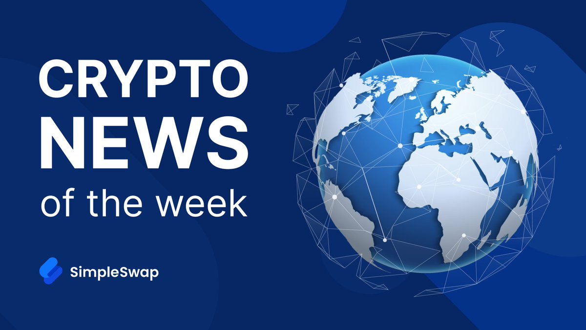 SimpleSwap_io's tweet photo. #CryptoNews of the week:
1️⃣ #Ethereum developers have completed a #Goerli testnet merge and scheduled the #PoS transition for September’22
2️⃣ SMS service to send #Bitcoin without Internet was launched in South Africa
3️⃣ #Iran has made its first #crypto import transaction of ~$10M https://t.co/wtI5BzselQ