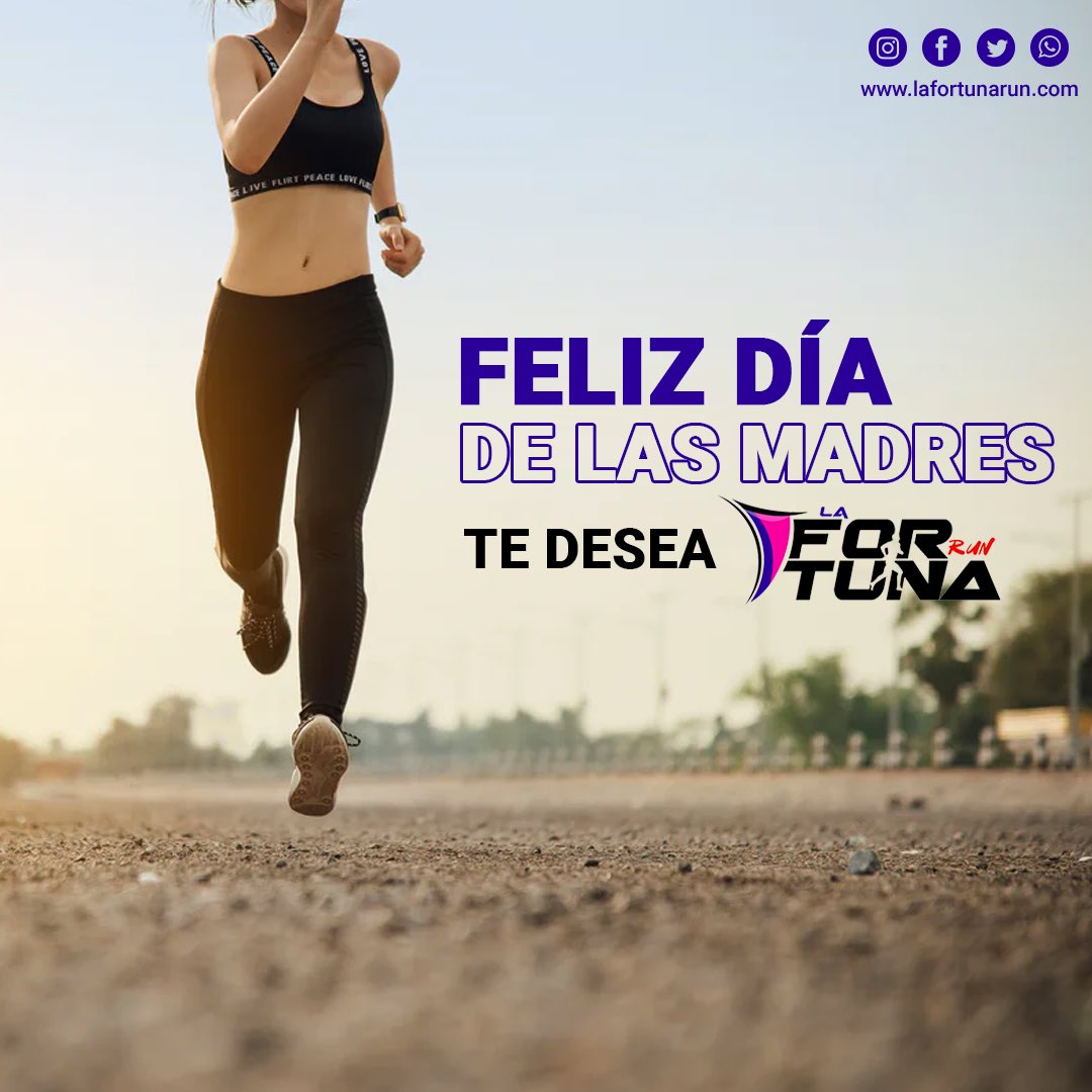 RunFortuna's tweet photo. El amor de una madre es el combustible que hace que logremos lo imposible ❤️ 

A todas esas madres deportistas, luchadoras e incansables… 🏃🏼‍♀️

#LaFortunaRun te desea un feliz día de la madres👏🏻 https://t.co/gMzt1FKKvM
