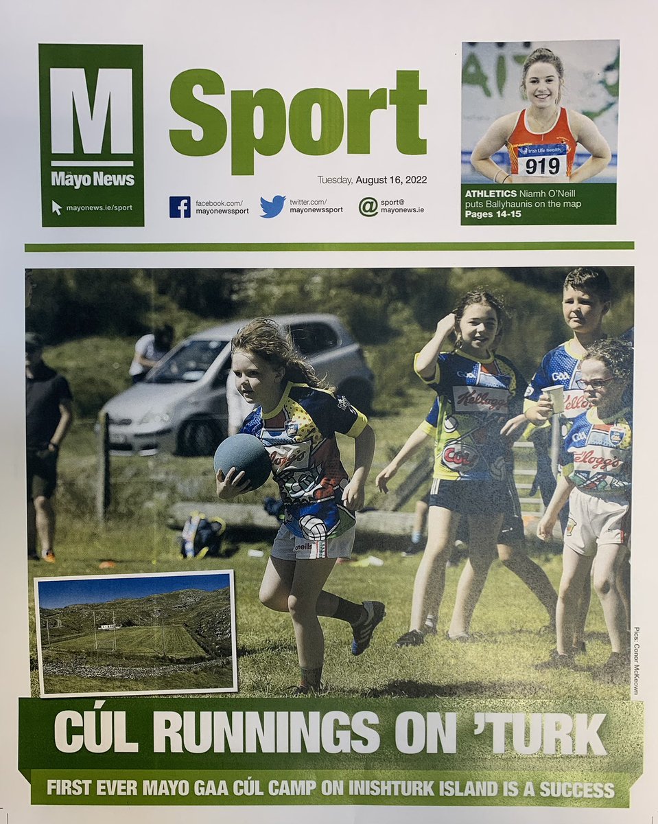 Mayo News - Sport (@mayonewssport) on Twitter photo It’s that time of the week again! 
📰 Which front cover should we go with for tomorrow’s sports section?
🟢 Like for option 1
🔴 Retweet for option 2
#mayosoccer #soccer #buyapaper It’s that time of the week again! 
📰 Which front cover should we go with for tomorrow’s sports section?
🟢 Like for option 1
🔴 Retweet for option 2
#mayosoccer #soccer #buyapaper