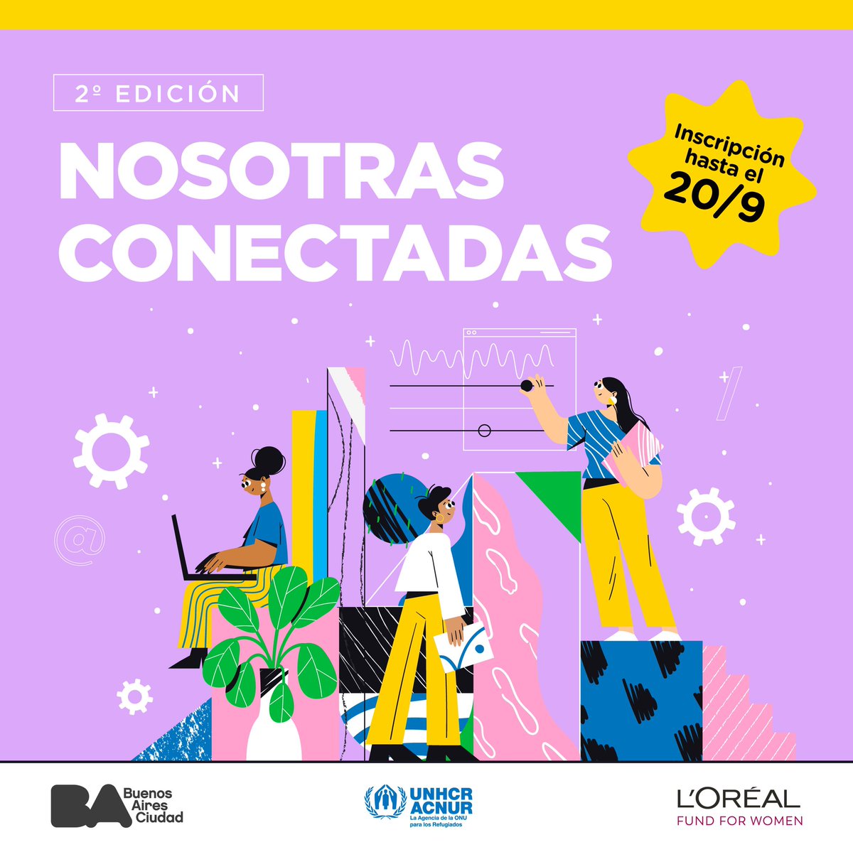 ¡Quedan pocos días para anotarte en la segunda edición de Nosotras Conectadas! 👇