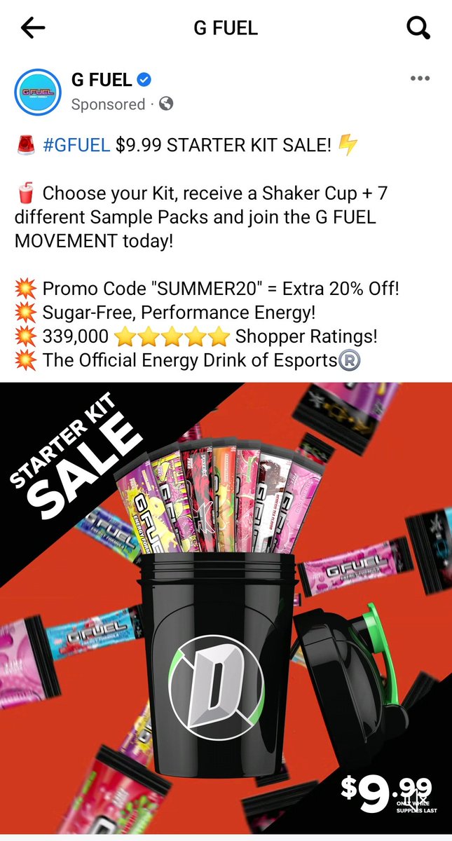 cmssquared's tweet photo. When FB does their creepy "give you ads because they heard you talk" thing, but you have the first shaker they show, you gotta share!! https://t.co/NuMWbgyWTH