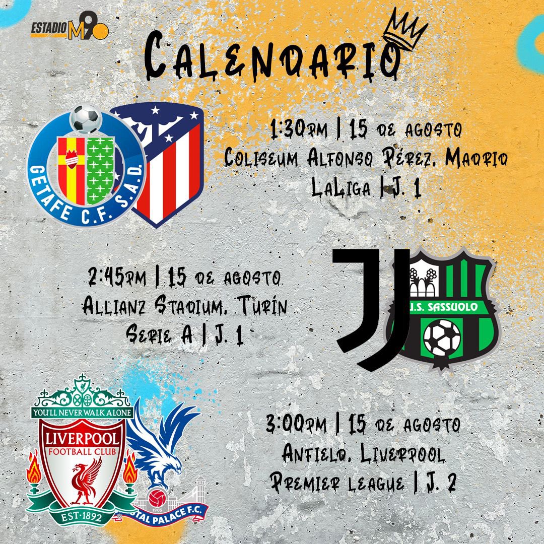 EstadioM90's tweet photo. 🟡 - Hoy nos levantamos con el pie derecho, iniciamos la semana y esto sigue. 🔝

¿Hoy? Derbi madrileño para arrancar la jornada. Getafe 🆚 Atlético de Madrid 🔵🔴

#laliga #seriea #premierleague https://t.co/VQrFj16oHq