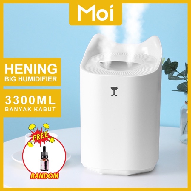 sarrahamzah's tweet photo. Cek Moi 3300ML Humidifier Diffuser Aromateraphy / Double Nozzle Humidifier dengan harga Rp19.900 - Rp136.000. Dapatkan di Shopee sekarang! https://t.co/ApUPzwY2wU https://t.co/fAwIg2rJu3