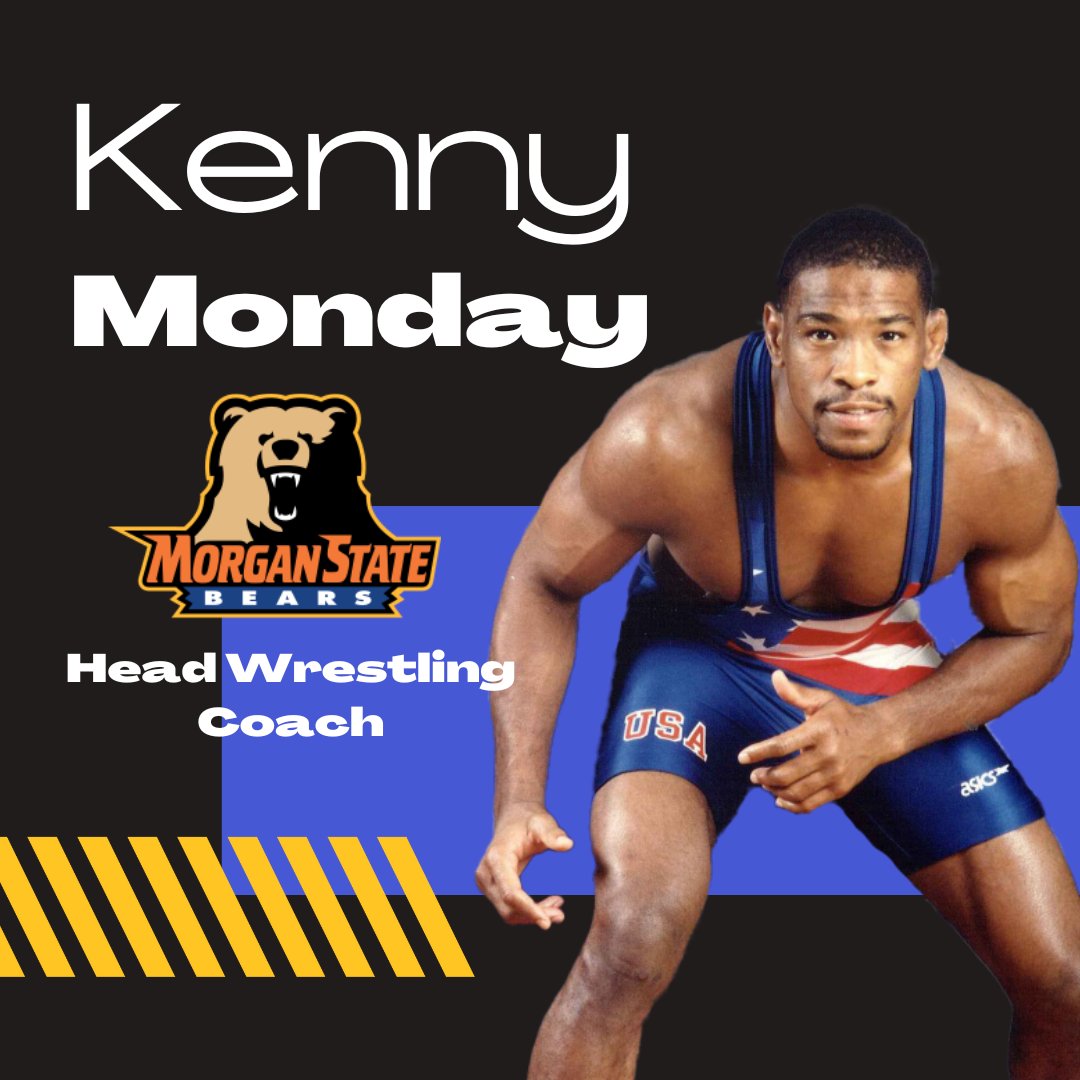 We are excited to announce the hiring of <a href="/KennyMonday/">Kenny Monday</a>  to lead the Morgan State Wrestling Program. 

morgan.edu/news/new-wrest…