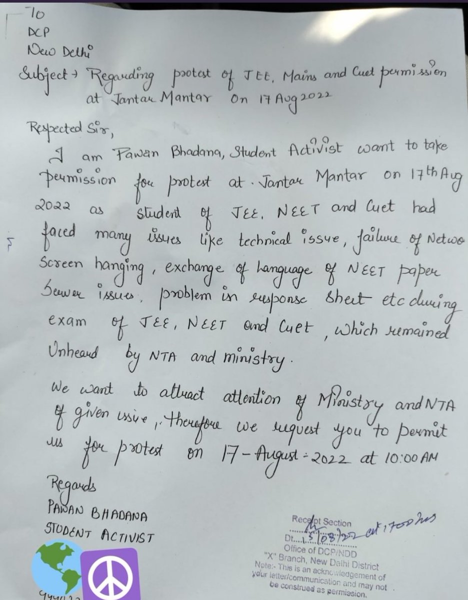 Alepavan863's tweet photo. #JEEMainsThirdAttemptForAll 
Jee main is needed
@DG_NTA @NehaAgrawalMath 
@PhysicswallahAP 
@dpradhanbjp https://t.co/VXeiD5Rhui