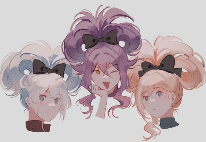 cecilia did their hair ^0^ #HonkaiImpact3rd 