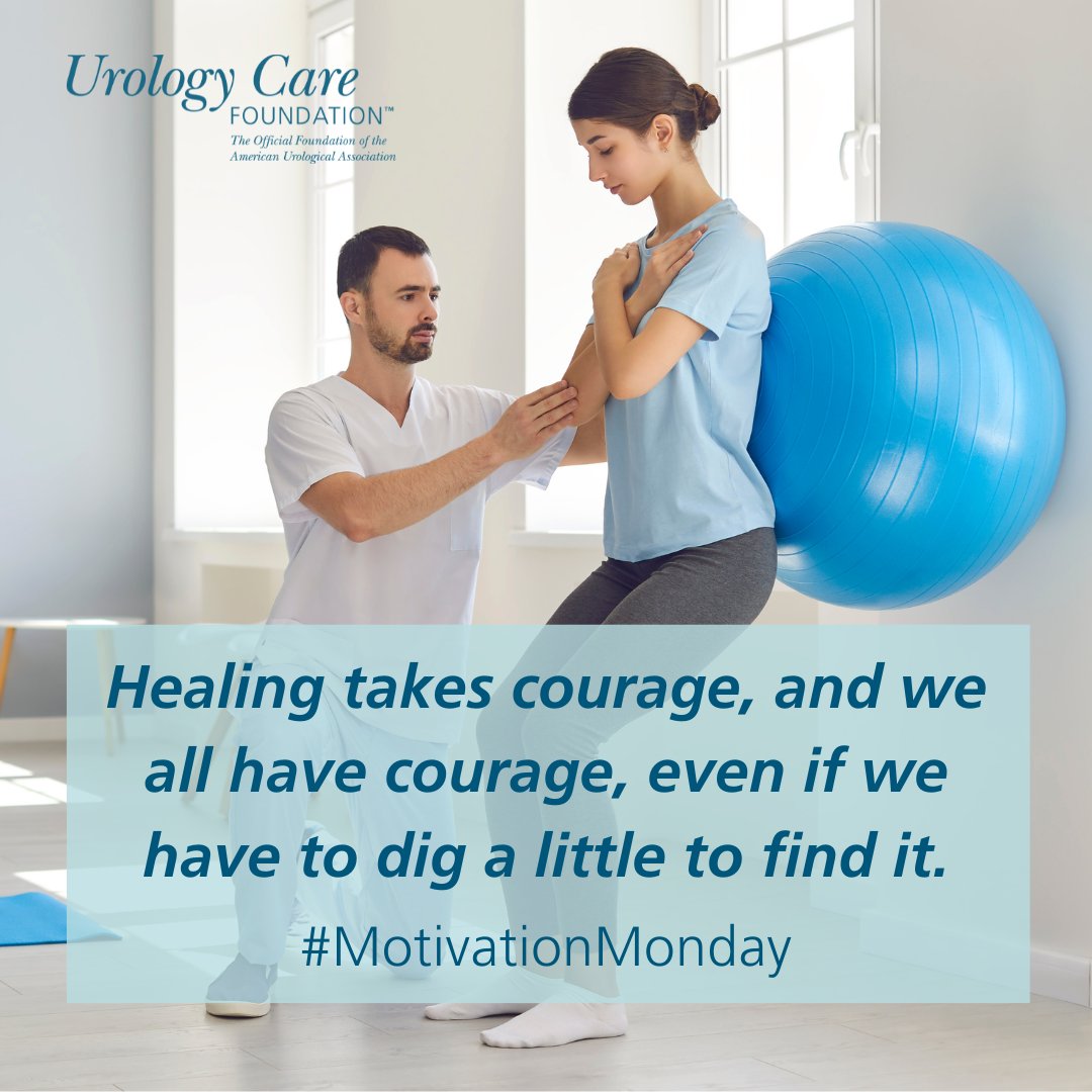UrologyCareFdn's tweet photo. #Healing takes courage, and we all have courage, even if we have to dig a little to find it. #MotivationMonday #Patient https://t.co/8uFb8Ao86K