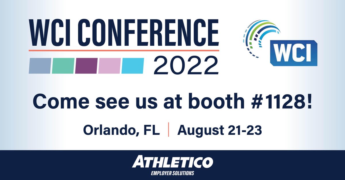 JohnHonch's tweet photo. Are you attending #WCI2022? Athletico, Pivot Physical Therapy and Pivot Onsite Innovations will be exhibiting together this year at the 76th Annual Workers' Compensation Institute Educational Conference. Drop a 🎉 in the comments if we'll see you there! #WorkComp https://t.co/Sp8Qr5gCq1