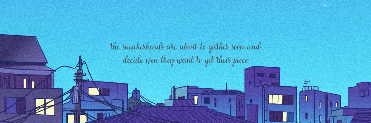 #sneakerheads are gathering soon...