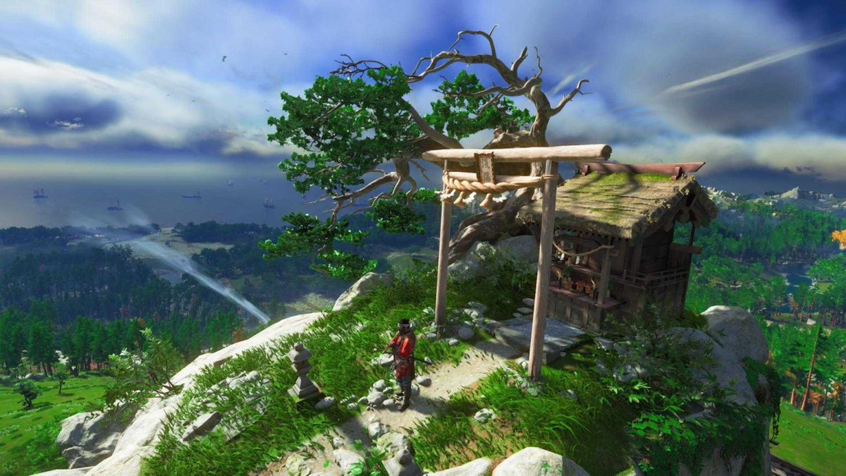Studiotypes's tweet photo. Incoming #MondayScreenshots Week 6:  #GhostofTsushima.

@visini_  (#MercilessTropper👩🏻‍💻) delved into @SuckerPunchProd's Ghost of Tsushima; one @Tom_Studiotypes (#PettyTom🙅🏻) had picked up on PS4 back in '20 - the contrast between PS5 &amp; PS4 is remarkable. 👉 https://t.co/oSjHZ77oUd https://t.co/XpTd6aqPY5