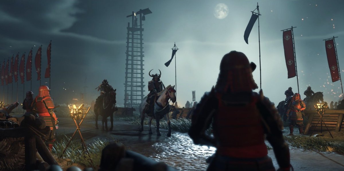 Studiotypes's tweet photo. Incoming #MondayScreenshots Week 6:  #GhostofTsushima.

@visini_  (#MercilessTropper👩🏻‍💻) delved into @SuckerPunchProd's Ghost of Tsushima; one @Tom_Studiotypes (#PettyTom🙅🏻) had picked up on PS4 back in '20 - the contrast between PS5 &amp; PS4 is remarkable. 👉 https://t.co/oSjHZ77oUd https://t.co/XpTd6aqPY5