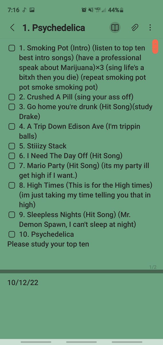 NicReefer's tweet photo. Track List #newmusic #domsolo #SoundCloud #rapper #hiphop https://t.co/DHVYrhGQTF