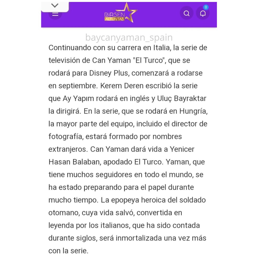 baycanyaman_sp's tweet photo. 🇹🇷🗞️ "𝔼𝕝 𝕋𝕦𝕣𝕔𝕠"

√ Comenzará a filmarse en septiembre 
√ La serie que Ay Yapim filmará en Inglés. 
√ Será grabada en Hungría
√ La mayor parte del equipo, incluido el director de fotografía, estará compuesto por nombres extranjeros
√ La actriz está en negociaciones https://t.co/U8AWsLCHcJ
