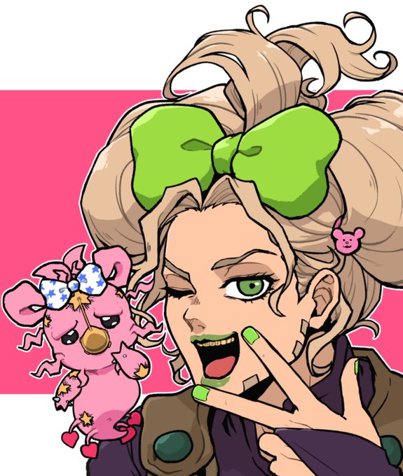 「blonde hair stand (jojo)」 illustration images(Latest)