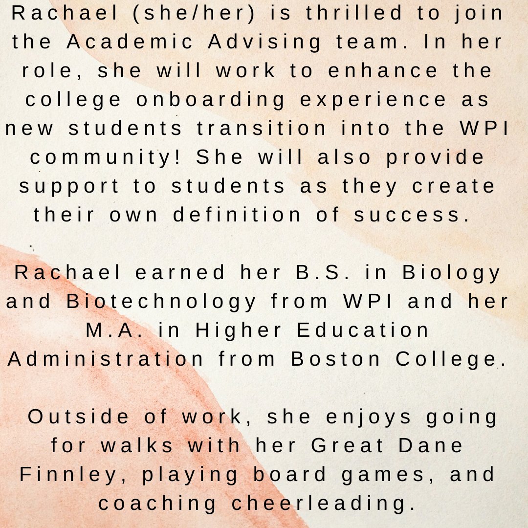 WPI Academic Advising tweet media