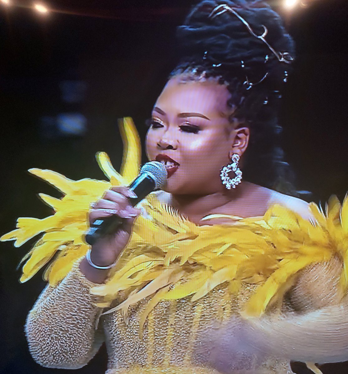 KellyStroebs's tweet photo. “When I see Debbie I’m always like ay did I pay my Edgar’s account” 💀 It was that line for me #MissSA2022 https://t.co/8UdN5NyuDC