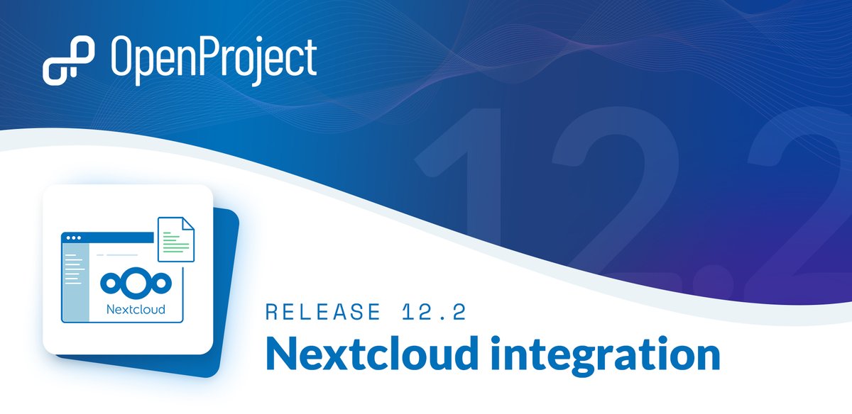 We are proud to release OpenProject 12.2 with the new Nextcloud integration!🎉
Link files and folders from Nextcloud to work packages in OpenProject.
It will significantly increase the productivity of our mutual users. Thanks a lot <a href="/Nextclouders/">Nextcloud 📱☁️💻</a>! 👏
openproject.org/blog/openproje…