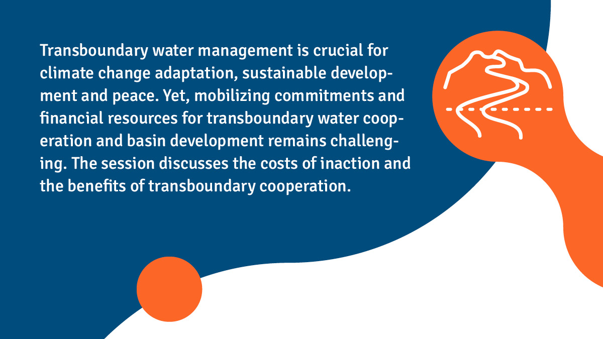 WaSa_Hub's tweet photo. Interested in how to mobilize financial resources for #TransboundaryWater cooperation & #BasinDevelopment? Learn more about costs of inaction, benefits and useful practical approaches at #WWWeekππ https://t.co/ZgGr2ZyBLB #UNECE_Water https://t.co/rwEXtPuUjM