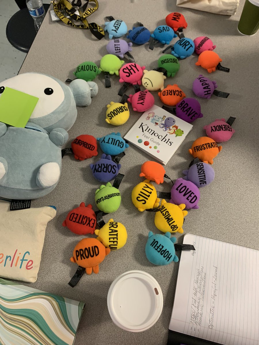 Talking about our mixed bag of feelings  <a href="/GrovetonES/">Groveton ES</a> about coming back and getting students ready for this year! Important to check in on ourselves so we’re ready to check in on students! <a href="/Kimochis/">Kimochis - Tools for BIG feelings</a> @FLCasablancaAP @cwlatham <a href="/FCPSR3/">FCPS Region 3</a>