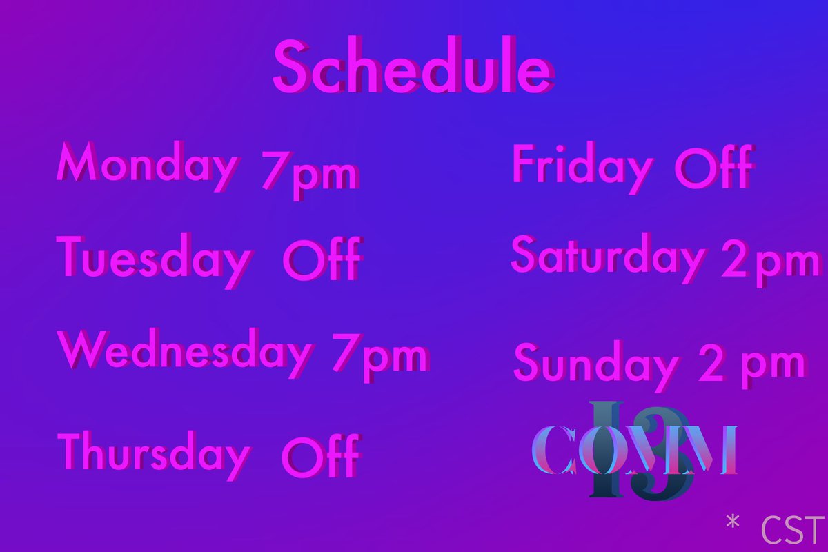 i3comm's tweet photo. Back to normalcy this week! Kelsey is back from her bachelorette trip!! Brace yourself for good vibes, anime debates, and possibly shinies! #pokemon #twitch #i3Comm #anime https://t.co/T61S7P070Z