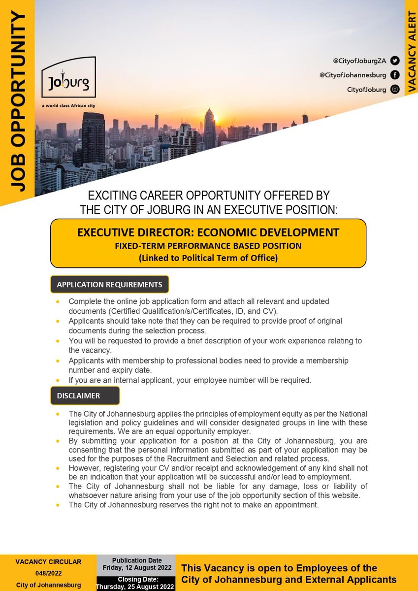 Office of the MMC: Economic Development tweet media