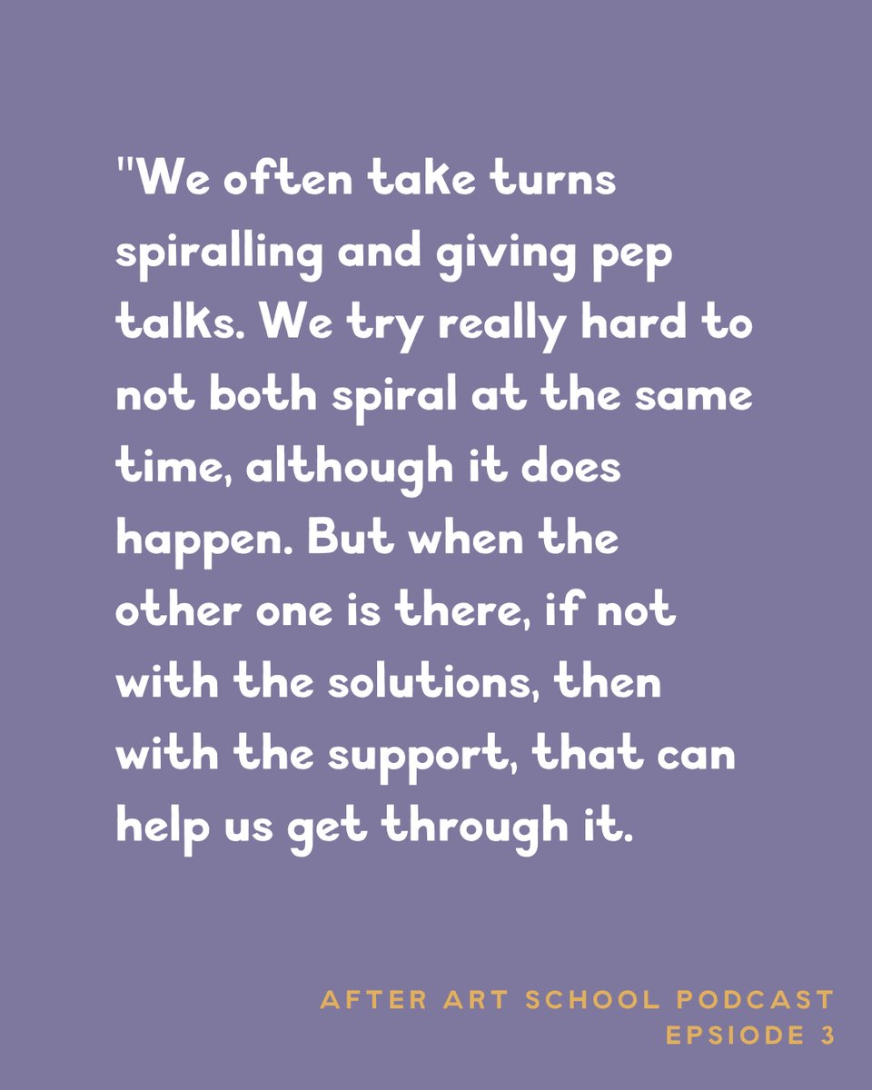 studiomates_ca's tweet photo. This month's podcast episode is all about collaboration! It can be a friendship maker or breaker and it often means pushing yourself out of your comfort zone, but above all, it can be so magical to have someone in your corner when the going gets tough! ❤️ 

Tag your favourite https://t.co/B3oHuNWAFL