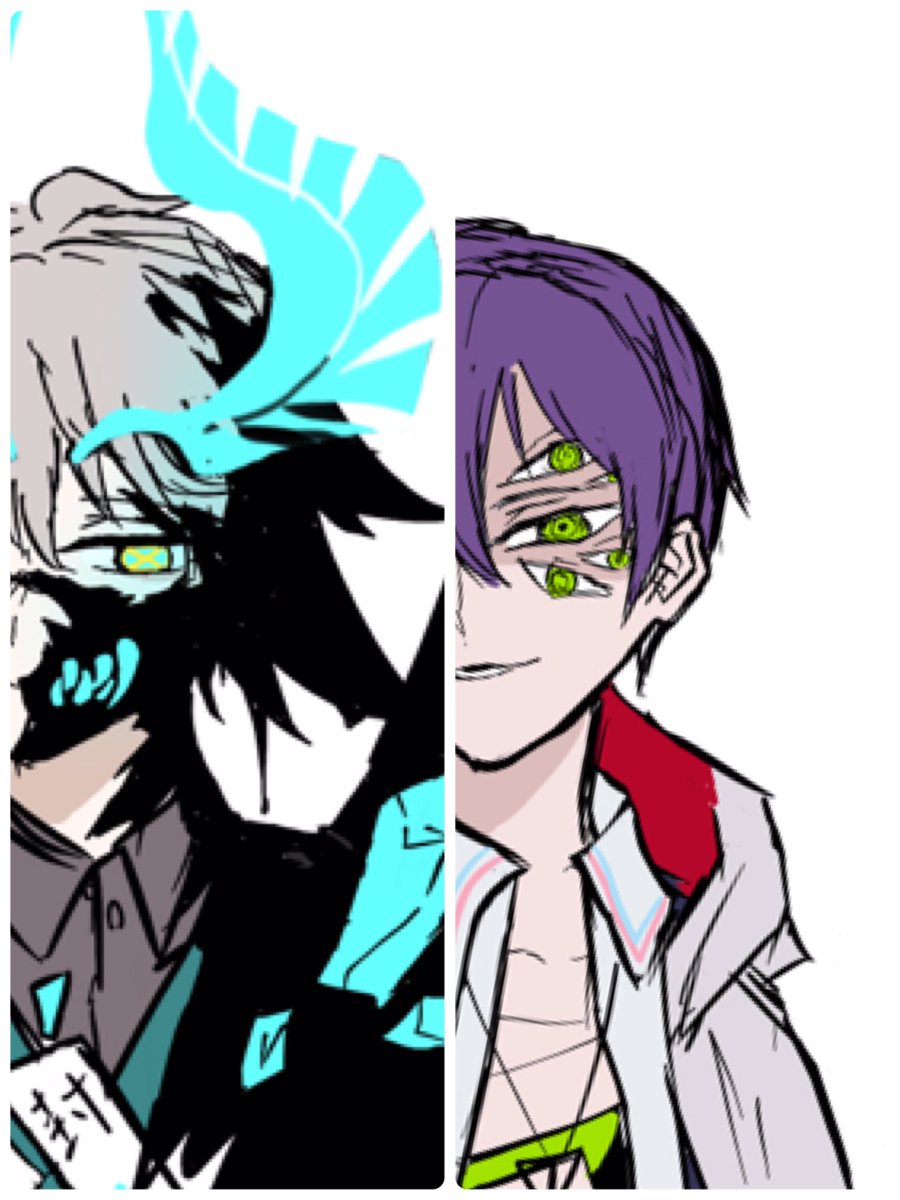 顔半分だけ のイラスト マンガ作品 3 件 Twoucan