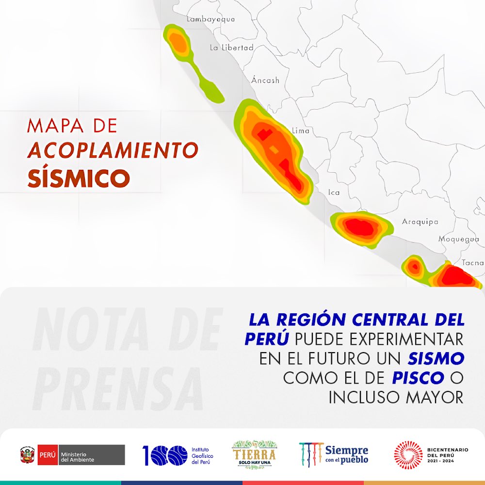 SISMOS EN PERÚ | Novedades del Instituto Geológico del Perú.
