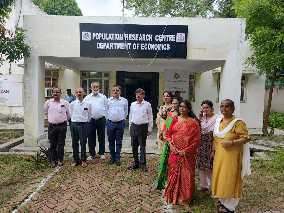 Population Research Centre Lucknow tweet media