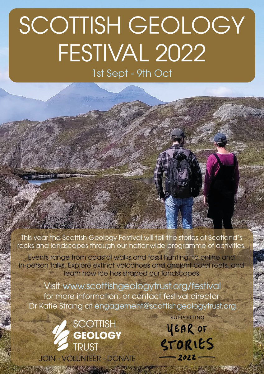 The Scottish Geology Trust (@scottishgeology) on Twitter photo We're very excited about our programme for the #Scottish Geology Festival! This year we're also supported by <a href="/scottish_water/">Scottish Water</a>!🌊 Here are just a few of the brilliant events we have lined up for you... 🧵 We're very excited about our programme for the #Scottish Geology Festival! This year we're also supported by <a href="/scottish_water/">Scottish Water</a>!🌊 Here are just a few of the brilliant events we have lined up for you... 🧵