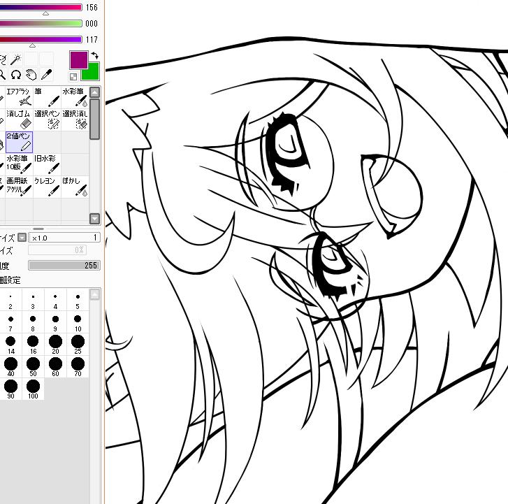 wip
超久々にSAIの画面を見続けてたら眩暈がしてきたので今日はここまで🙃 