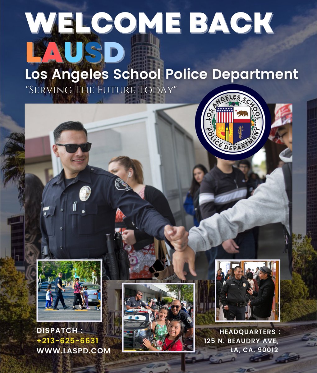 LA School Police tweet media