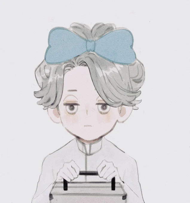 イソップ with cinnamon roll hair ?? 