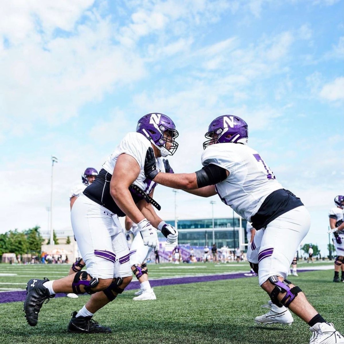 Preparations for the 27th August are well underway and <a href="/NUFBFamily/">Northwestern Football</a> are putting in the work💪

📷 <a href="/NUFBFamily/">Northwestern Football</a> | #TouchdownIreland #GoCats
