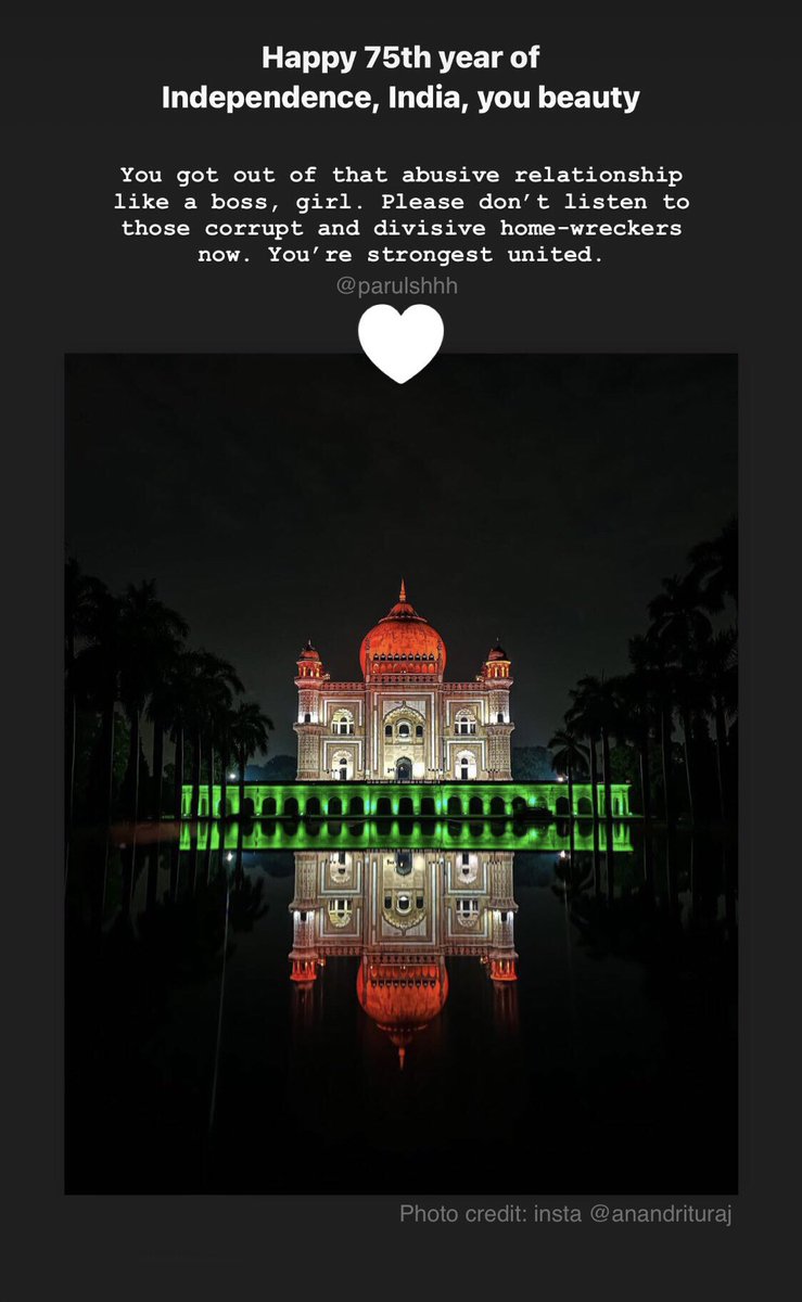 Happy 75th year of Independence, India, you beauty!

#IndependenceDay #IndiaIndependenceDay #indiaIndependenceDay2022 #India