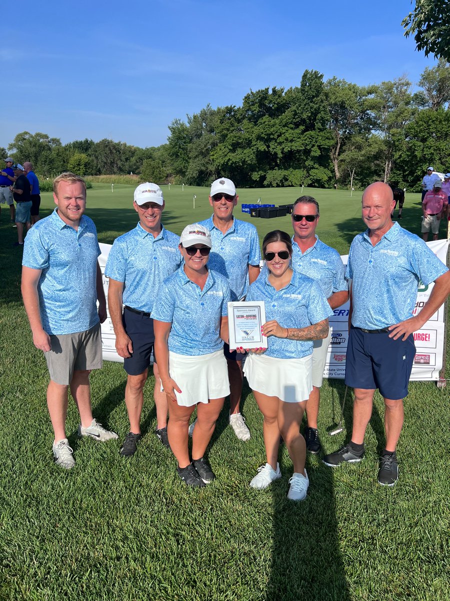 A larger group continued tradition at the Voice Products annual KACP Valor Golf Tournament which provides financial support to Kansas Law Enforcement and families of fallen officers.