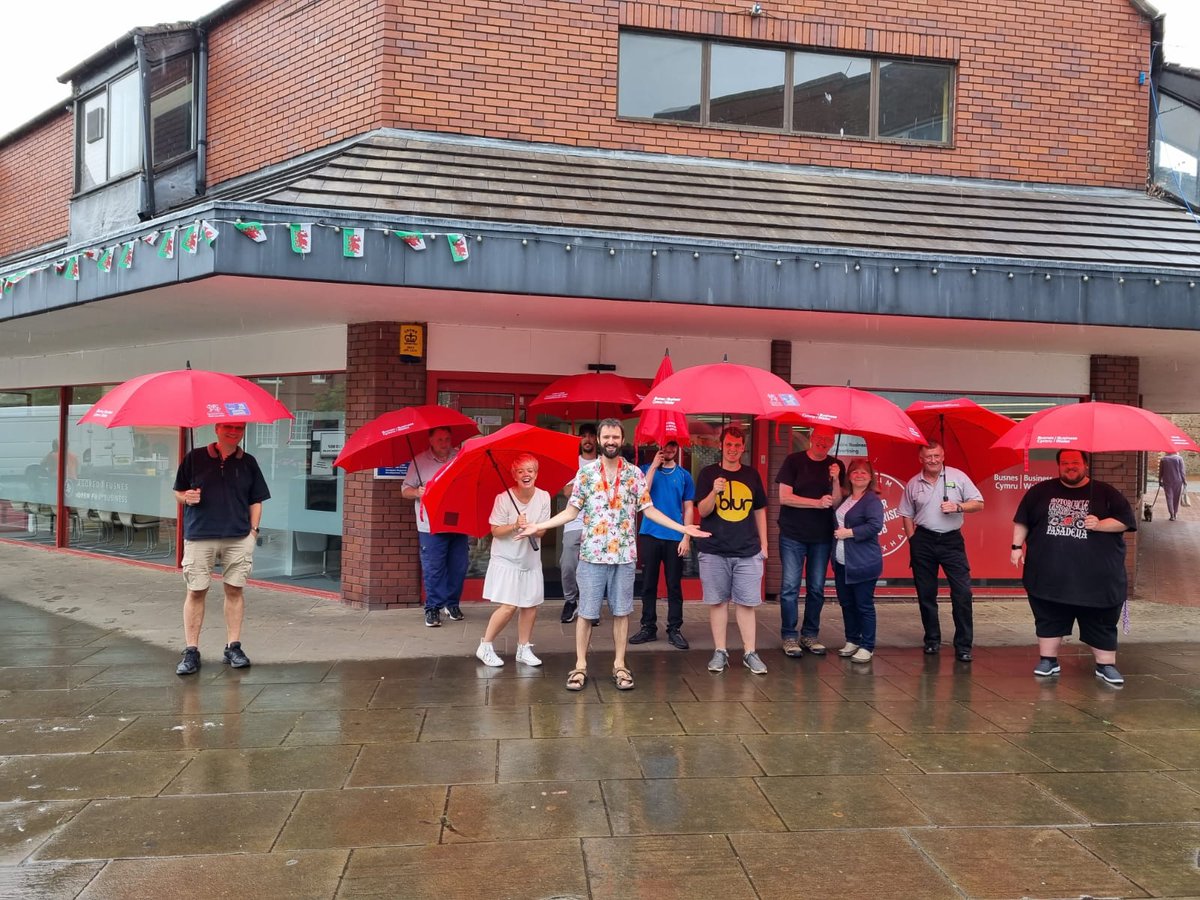 Cleaning out our <a href="/wrexham/">Wrexham.com</a> space &amp; coming across the usual collection of <a href="/BusinessWalesN/">Business Wales North</a> umbrella's and obscure vinyl's!