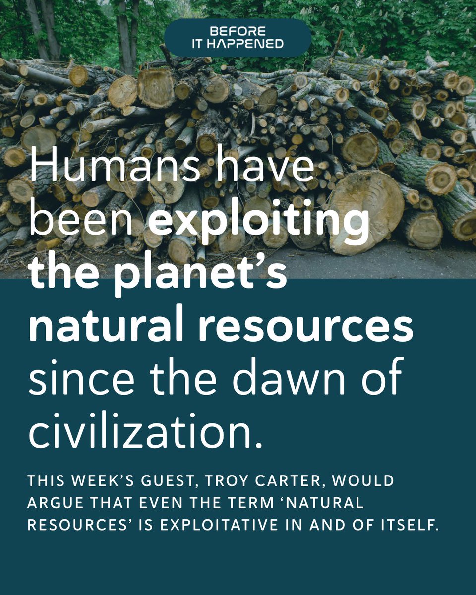 This week Co-founder and CEO of <a href="/EarthshotLabs/">Earthshot Labs</a>,  <a href="/TroyCarter/">Troy Carter</a>, joins <a href="/dlmichaels/">Donna Loughlin</a> to talk about his work repairing the planet through nature restoration, forest protection, and the conservation of ecosystems: apple.co/3JLBBd3